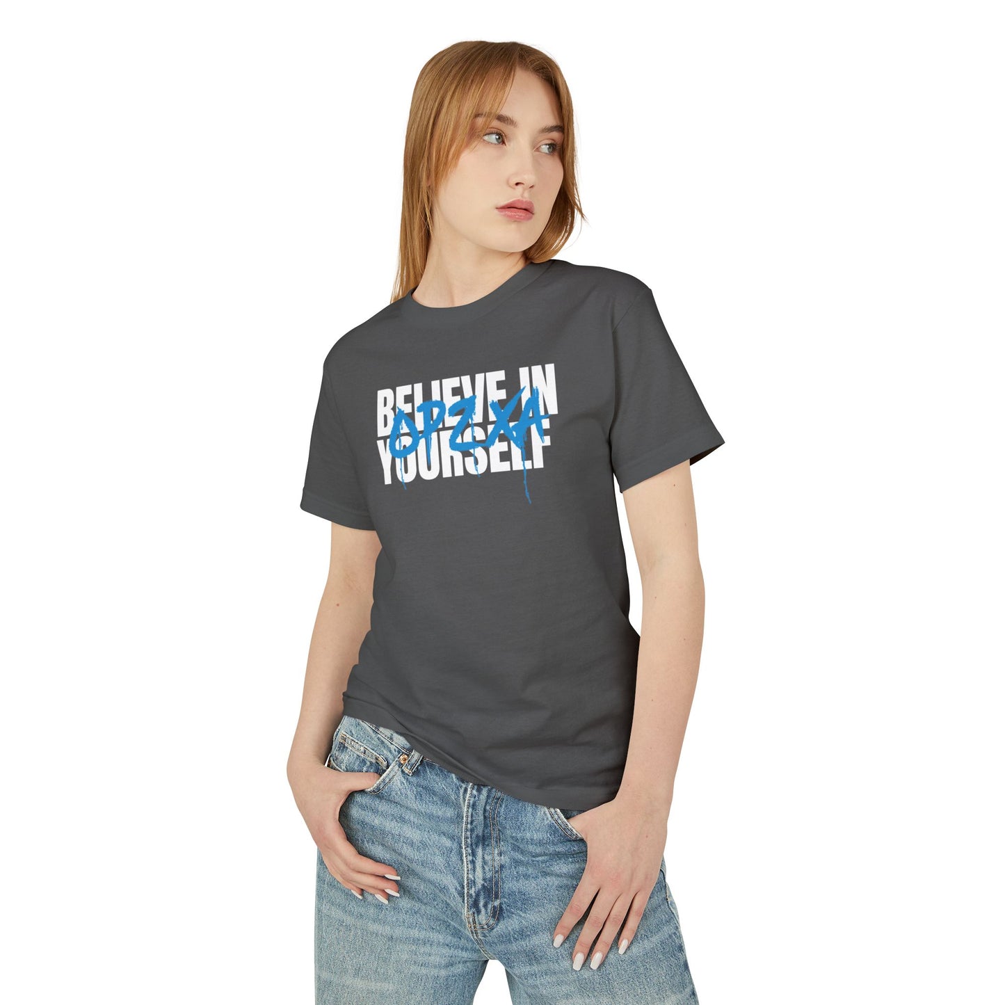 Oppa Believe in Yourself Unisex Heavyweight Cotton Graphic Tee