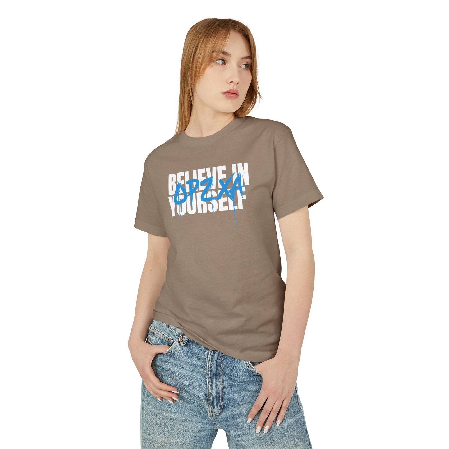 Oppa Believe in Yourself Unisex Heavyweight Cotton Graphic Tee
