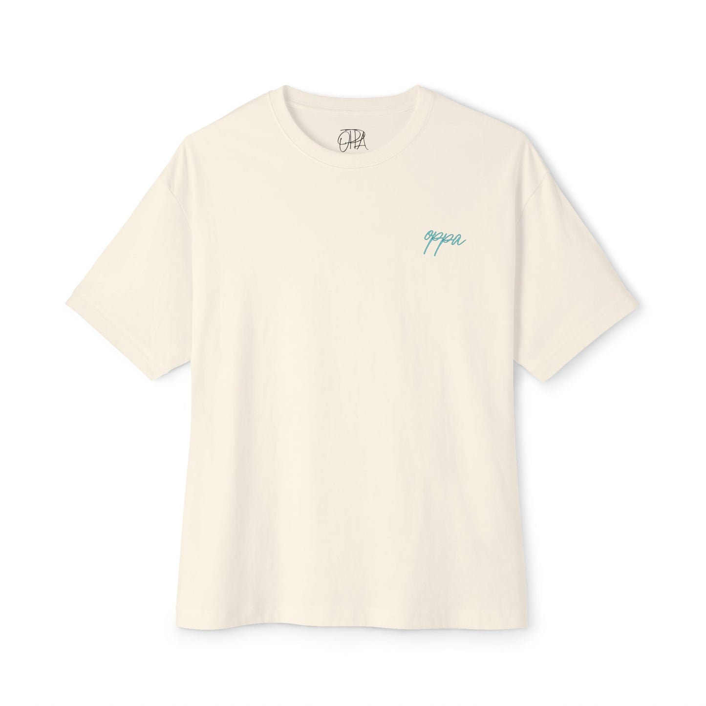 Oppa Lemonada Unisex Oversized Boxy Graphic Tee