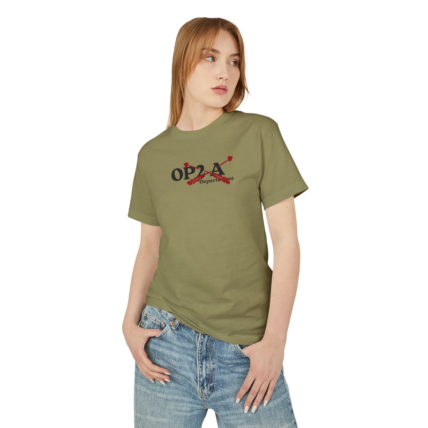 Oppa Arrow Unisex Heavyweight Cotton Graphic Tee