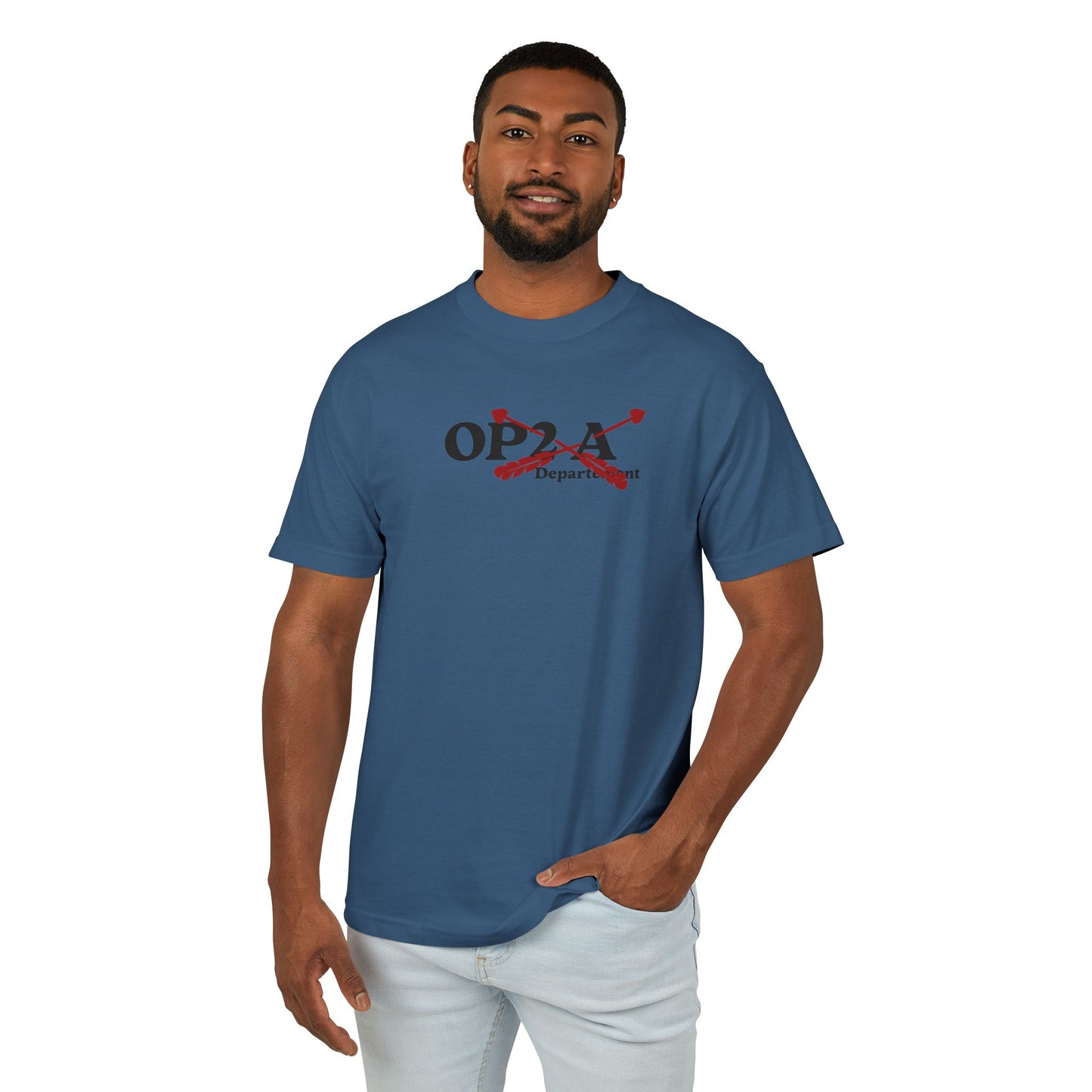Oppa Arrow Unisex Heavyweight Cotton Graphic Tee