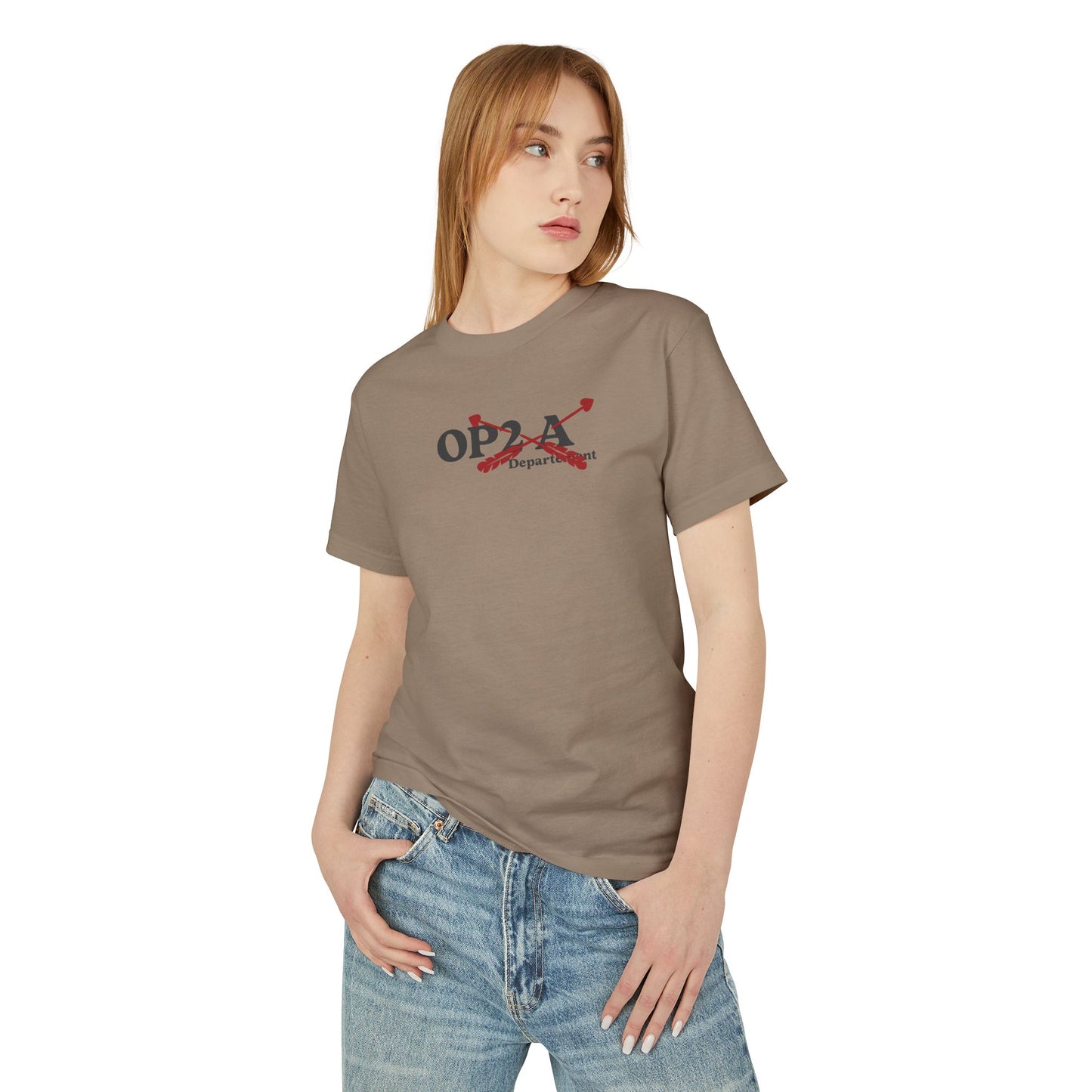 Oppa Arrow Unisex Heavyweight Cotton Graphic Tee