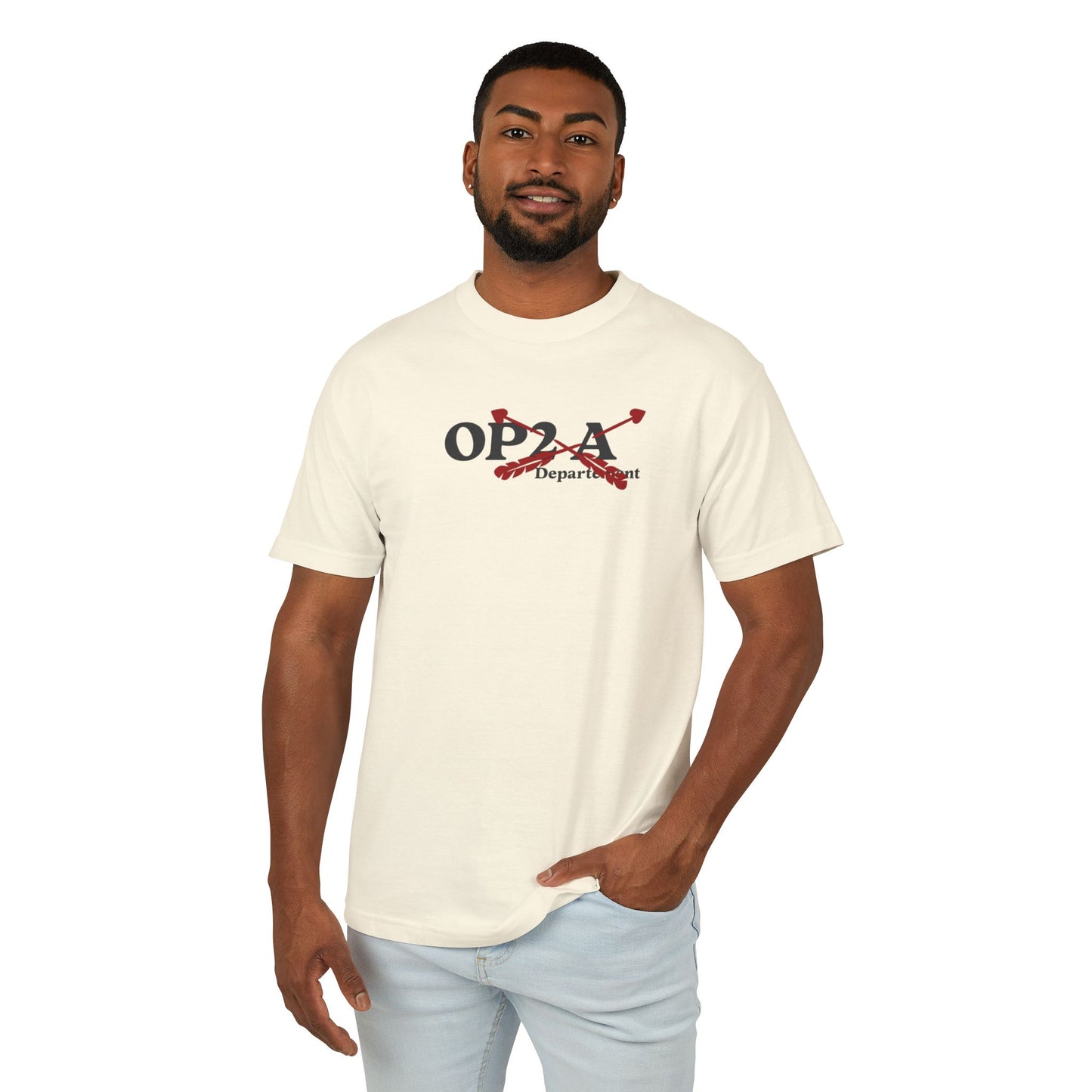 Oppa Arrow Unisex Heavyweight Cotton Graphic Tee