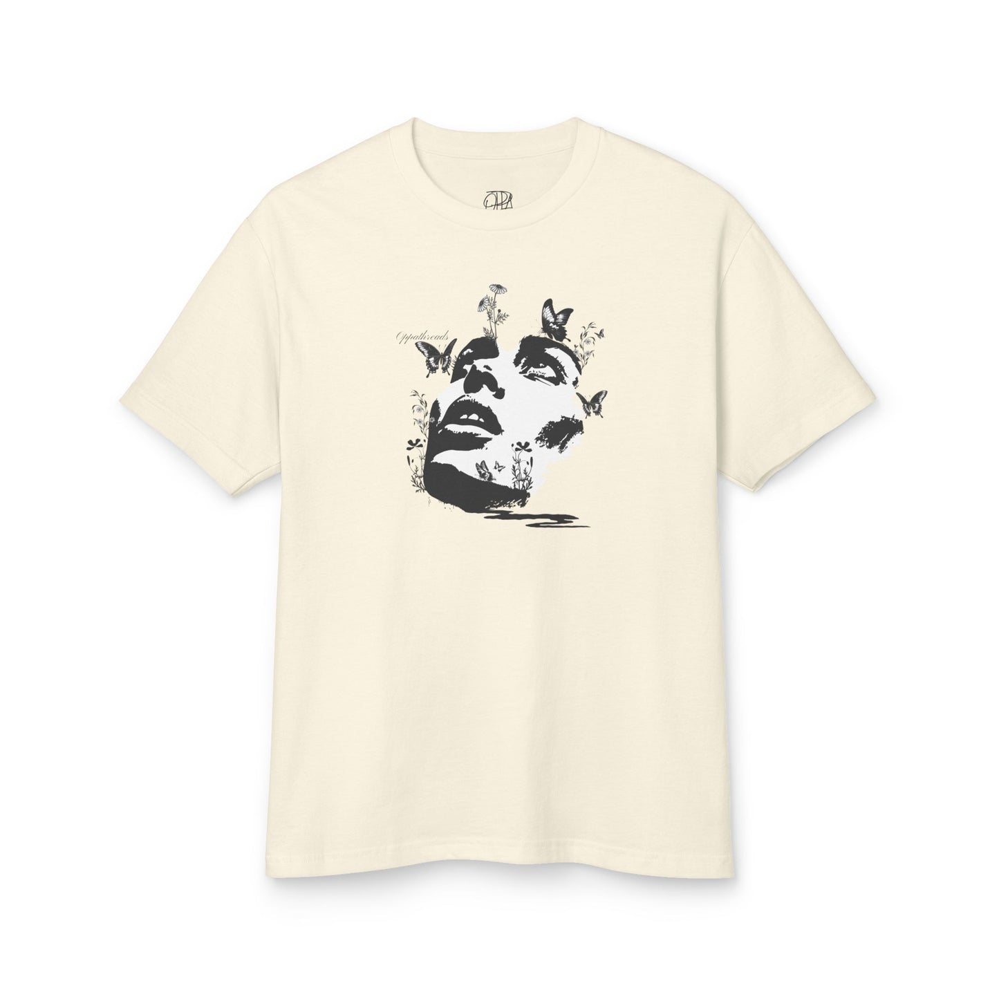Oppa Butterfly Dream Unisex Heavyweight Cotton Graphic Tee