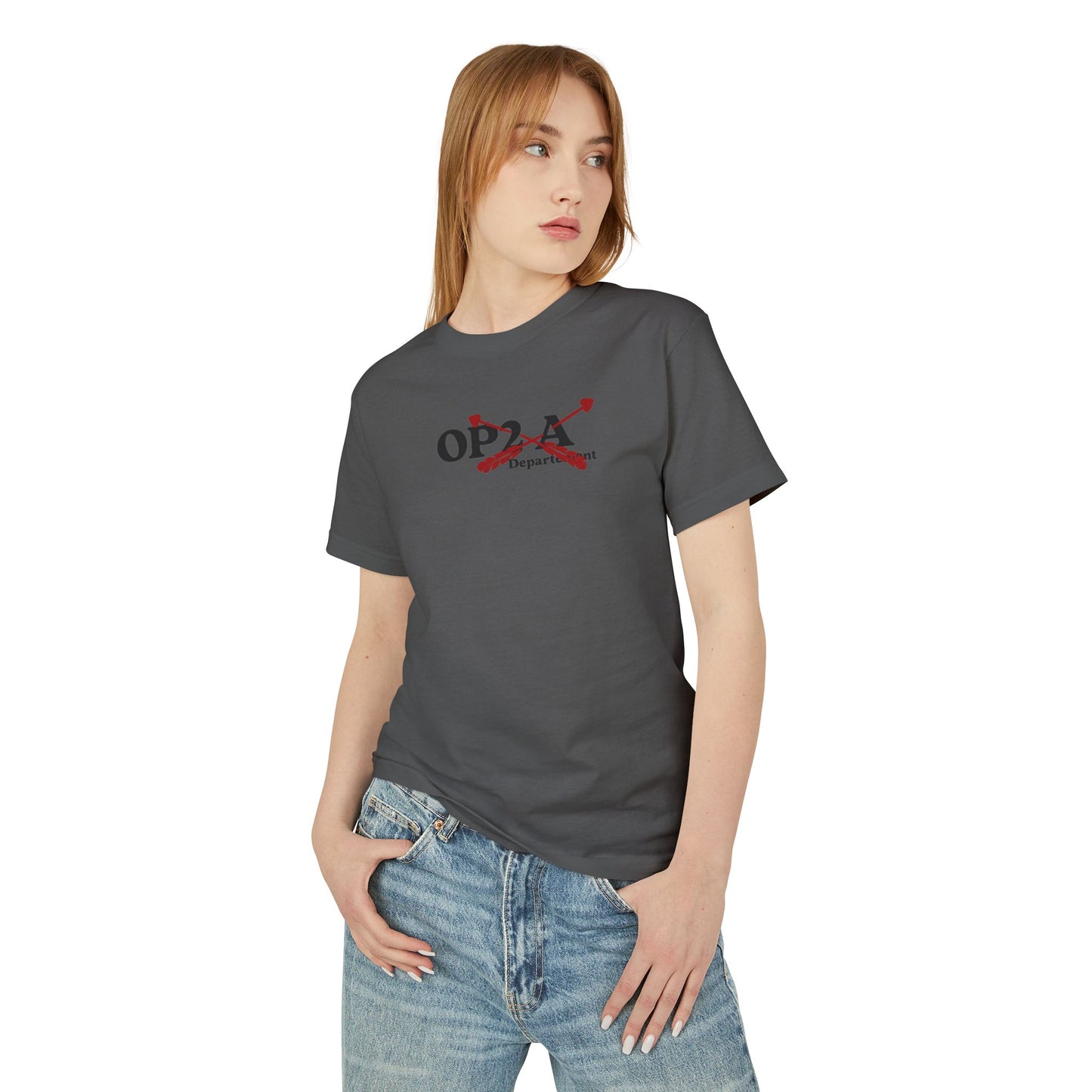 Oppa Arrow Unisex Heavyweight Cotton Graphic Tee