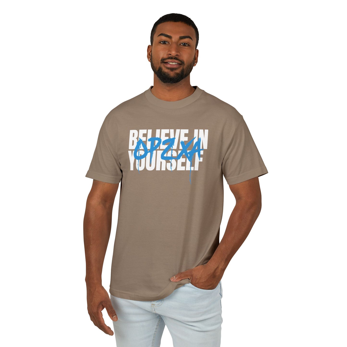 Oppa Believe in Yourself Unisex Heavyweight Cotton Graphic Tee