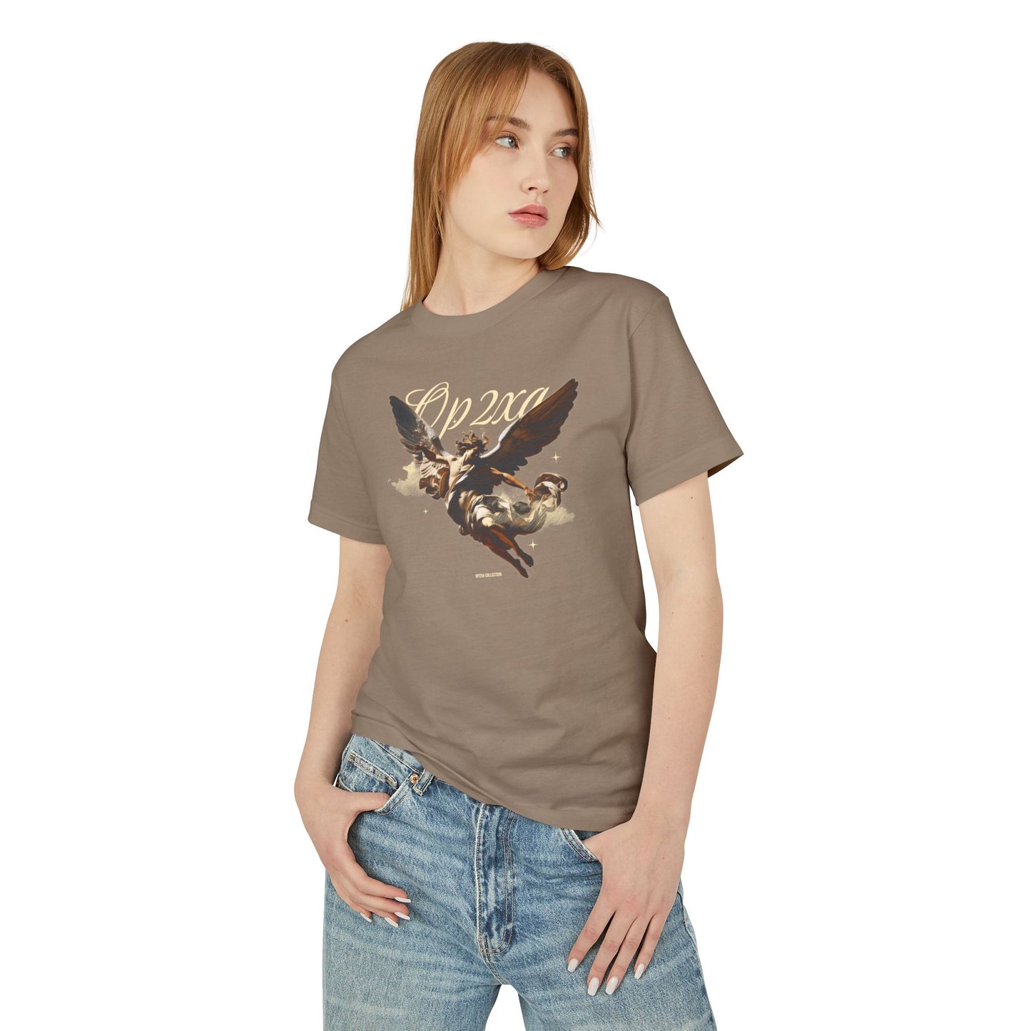 Oppa Vintage Angel Unisex Heavyweight Cotton Graphic Tee