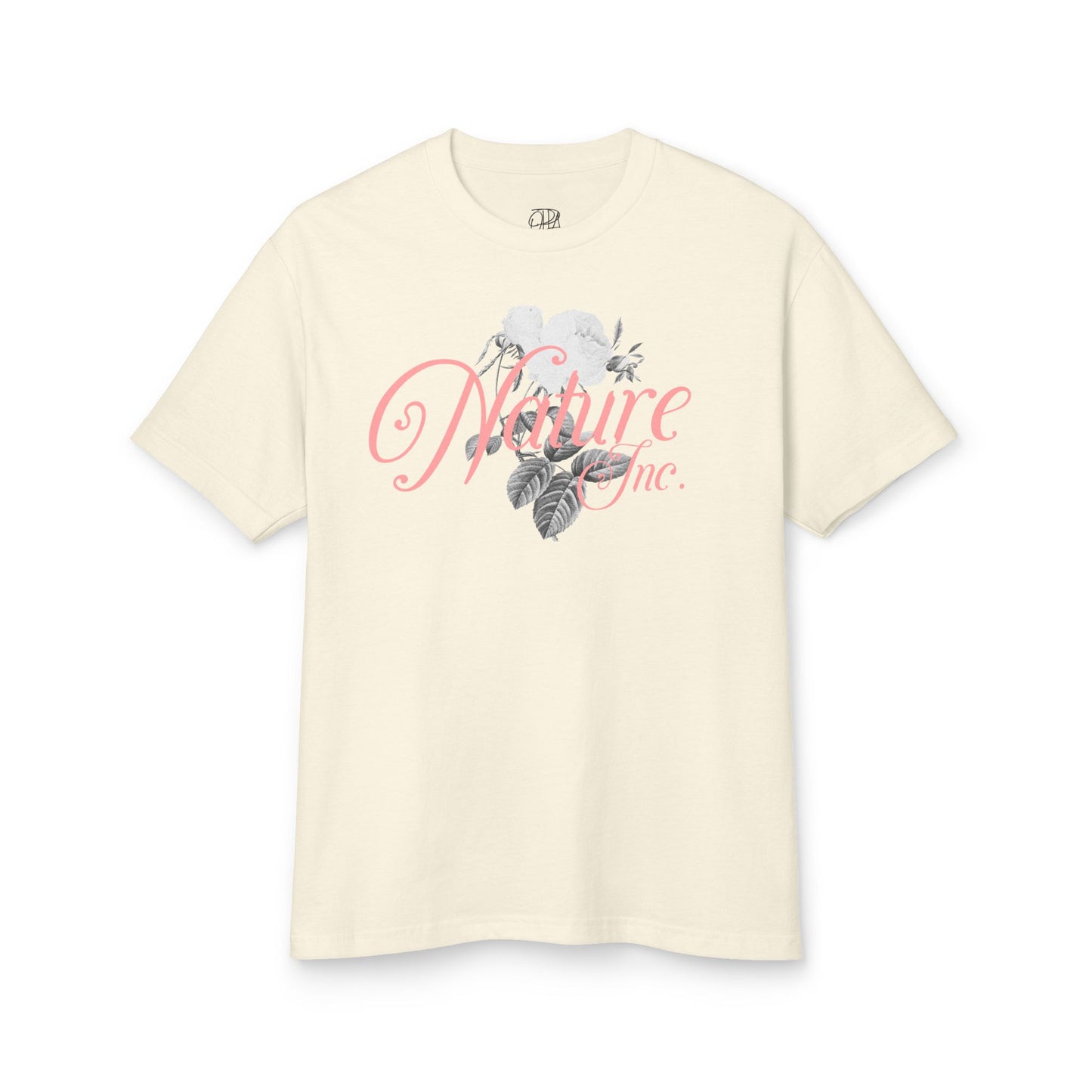 Oppa Nature Inc. Flower Unisex Heavyweight Cotton Graphic Tee