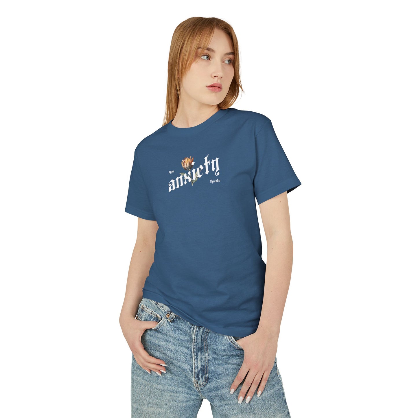 Oppa Anxiety Unisex Heavyweight Cotton Graphic Tee