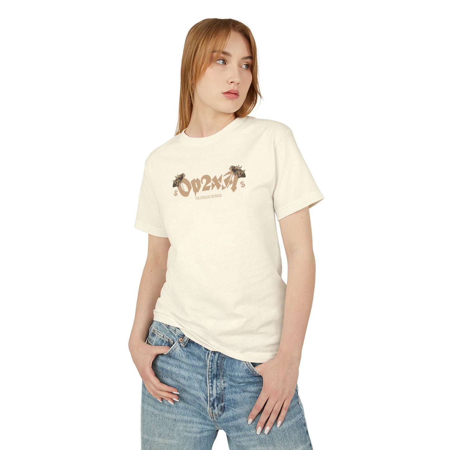 Oppa Vintage Greed Angel Unisex Heavyweight Cotton Graphic Tee