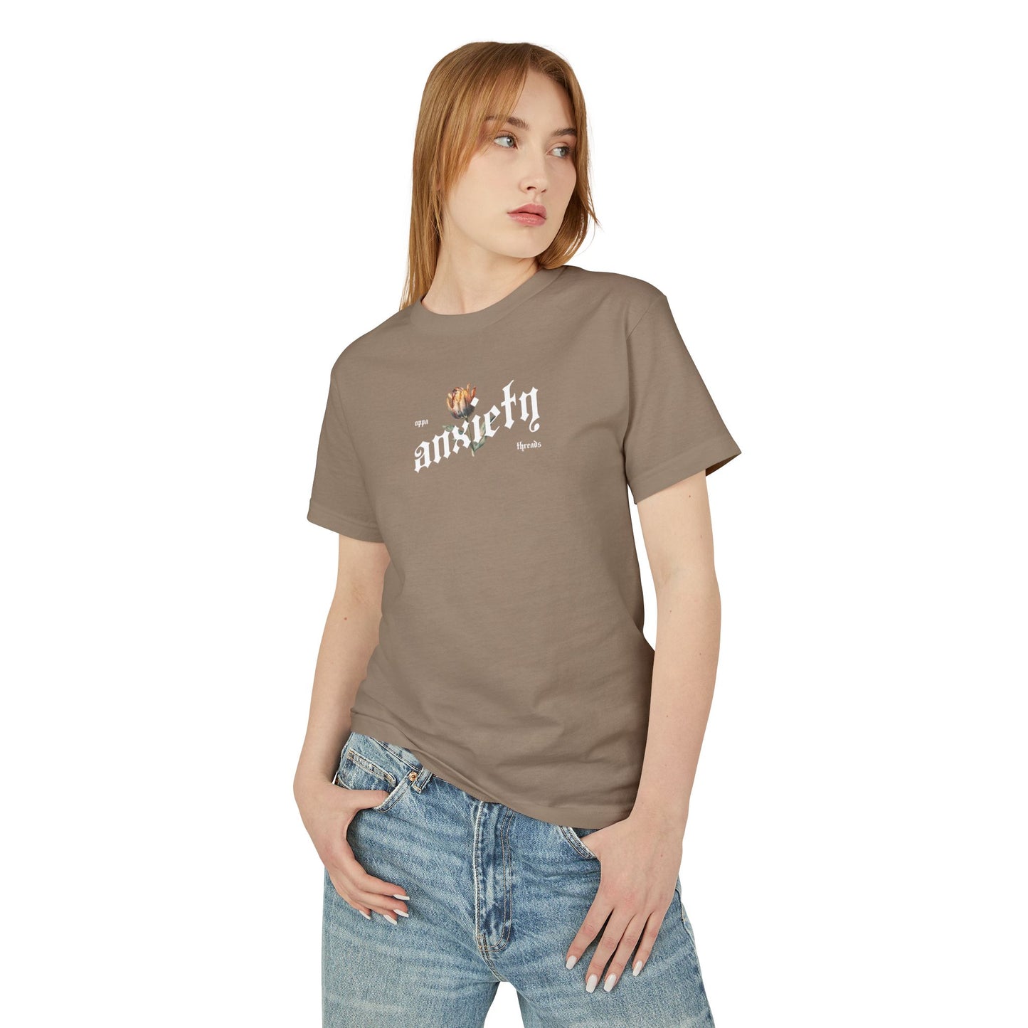 Oppa Anxiety Unisex Heavyweight Cotton Graphic Tee