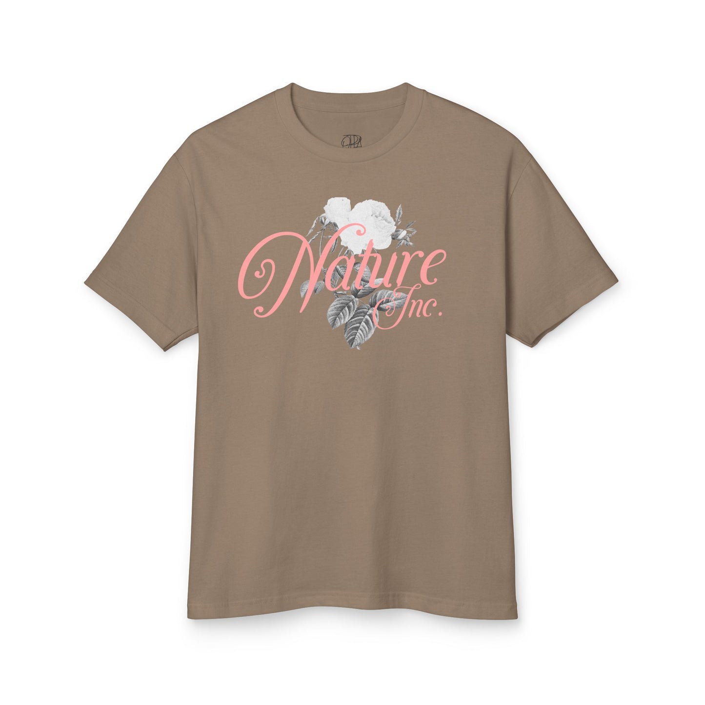 Oppa Nature Inc. Flower Unisex Heavyweight Cotton Graphic Tee