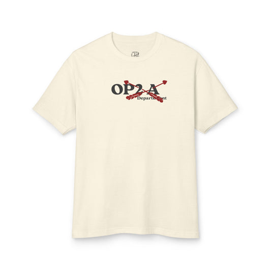 Oppa Arrow Unisex Heavyweight Cotton Graphic Tee