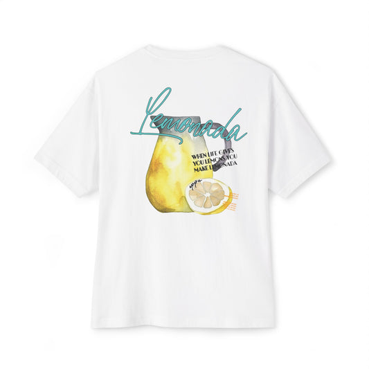 Oppa Lemonada Unisex Oversized Boxy Graphic Tee