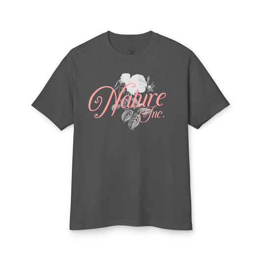 Oppa Nature Inc. Flower Unisex Heavyweight Cotton Graphic Tee