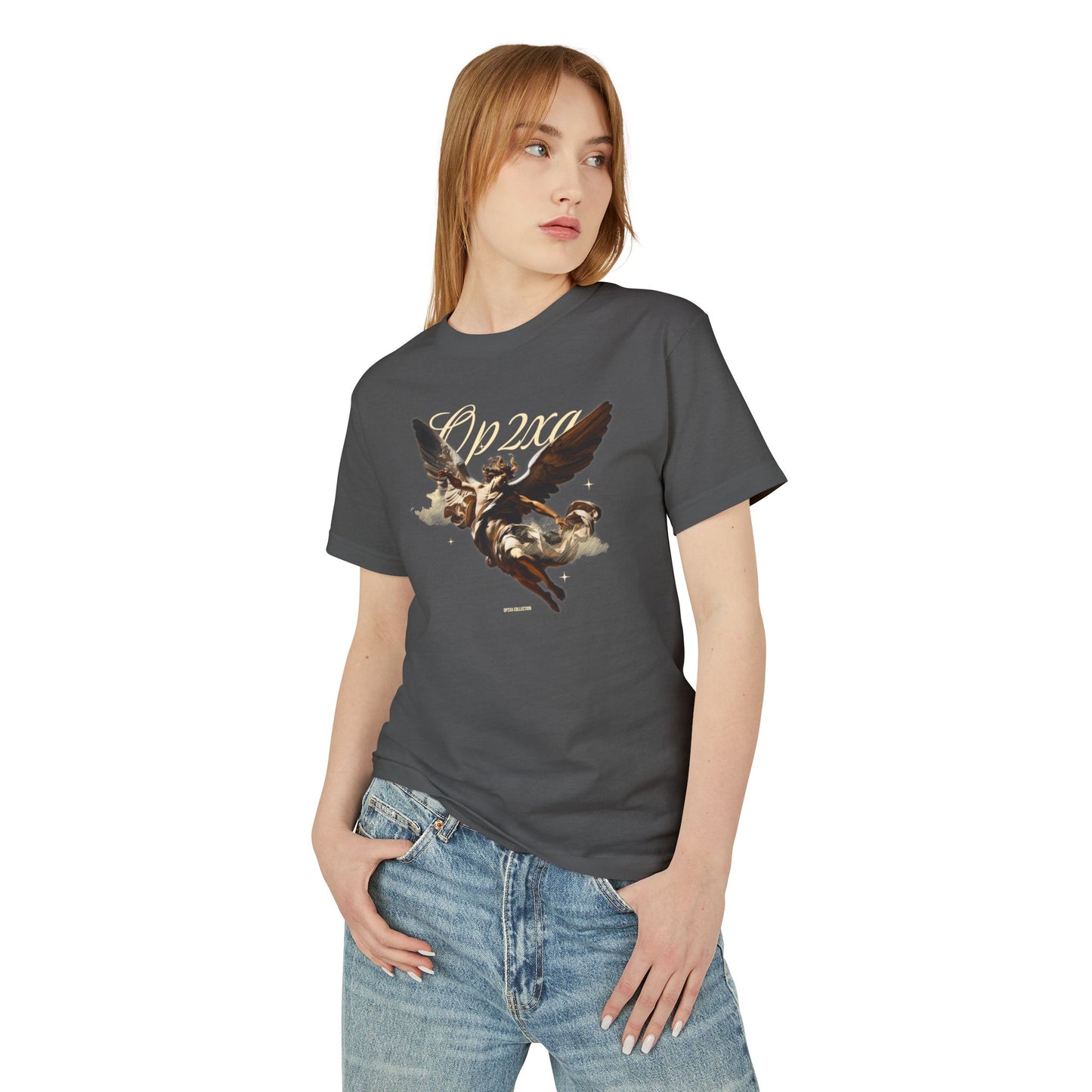 Oppa Vintage Angel Unisex Heavyweight Cotton Graphic Tee