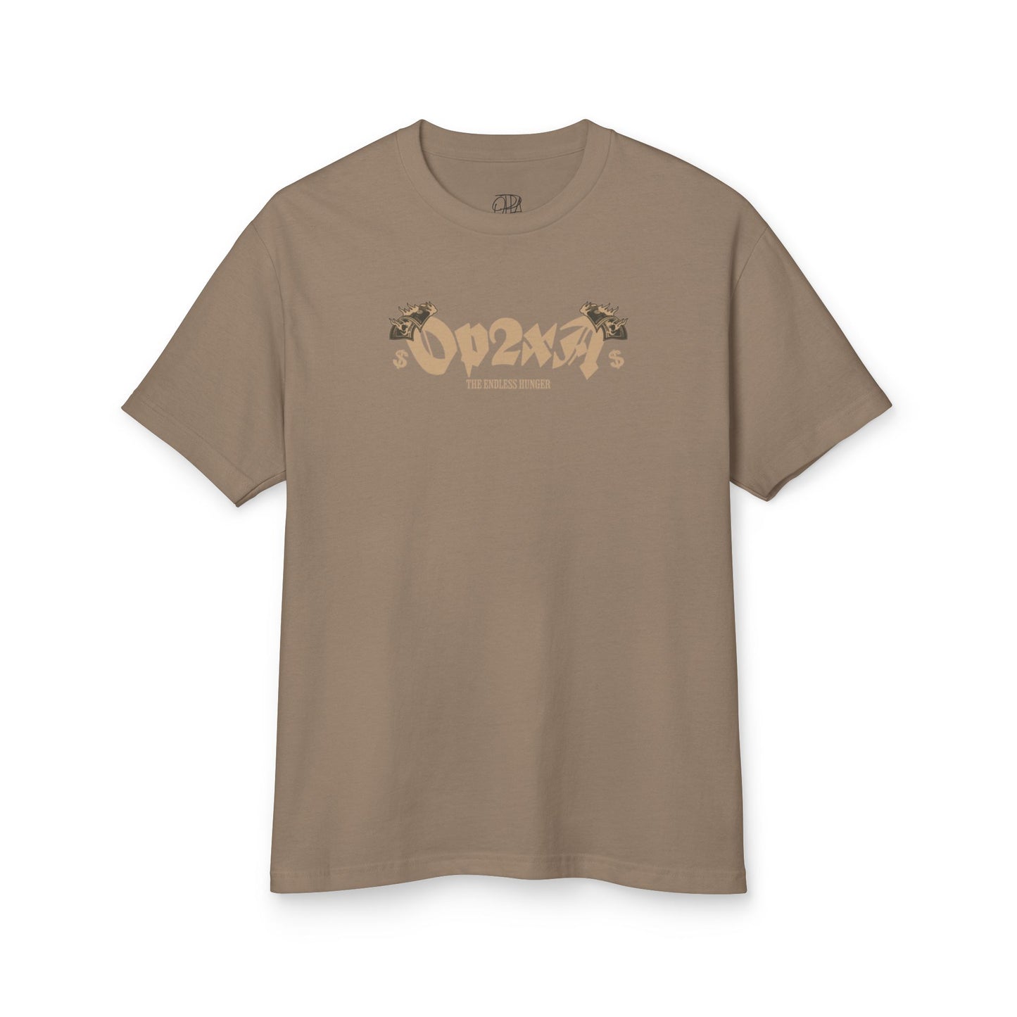 Oppa Vintage Greed Angel Unisex Heavyweight Cotton Graphic Tee