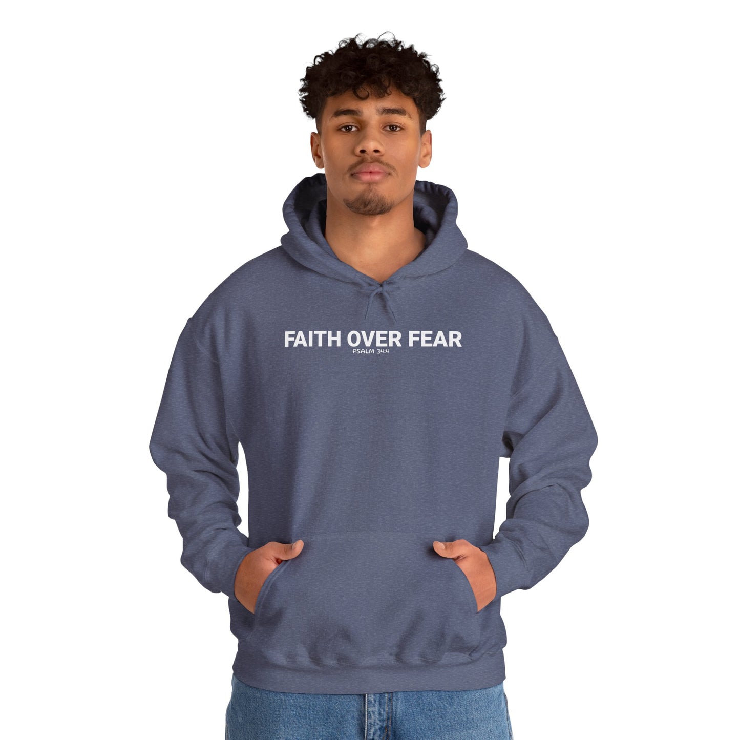 Oppa Faith Over Fear Graphic Hoodie