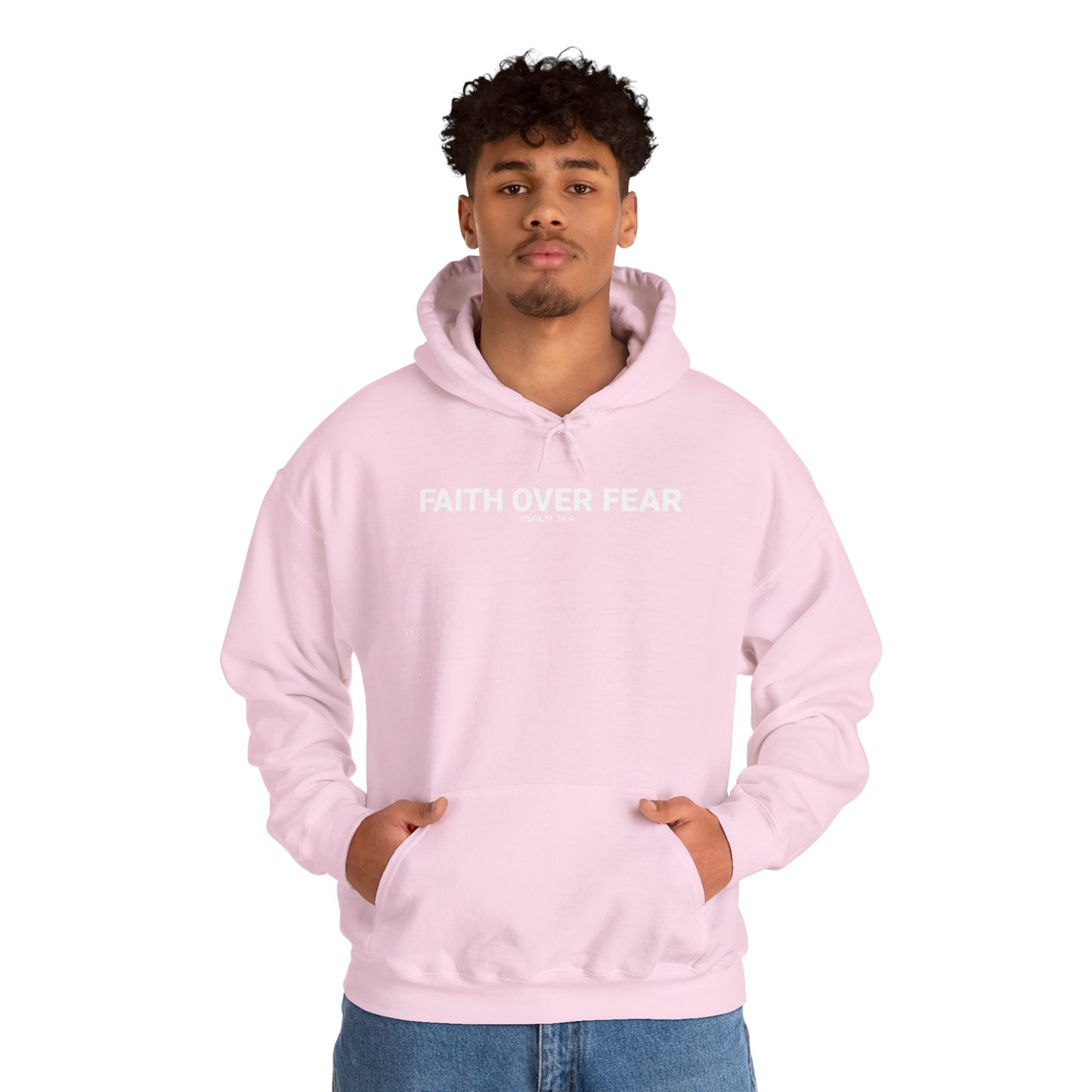 Oppa Faith Over Fear Graphic Hoodie