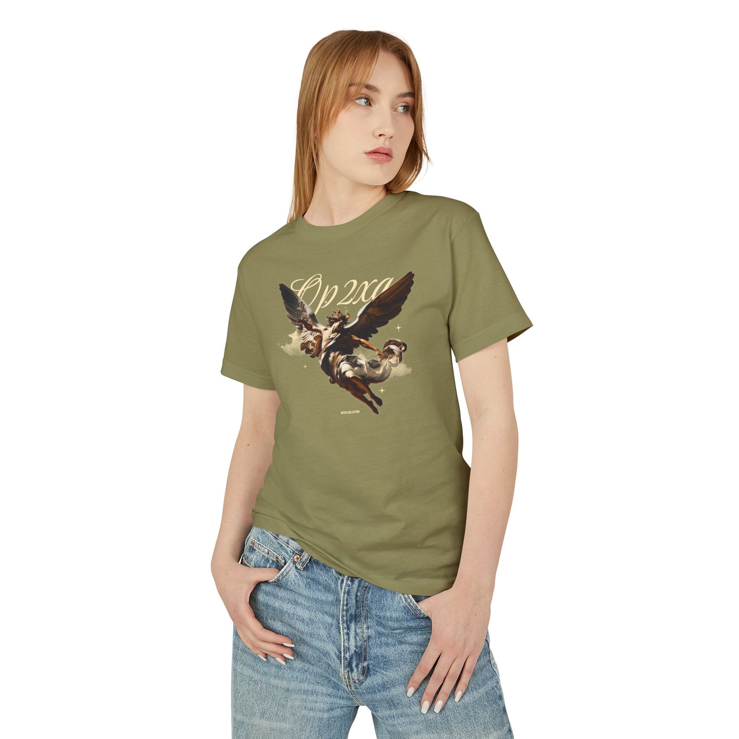 Oppa Vintage Angel Unisex Heavyweight Cotton Graphic Tee