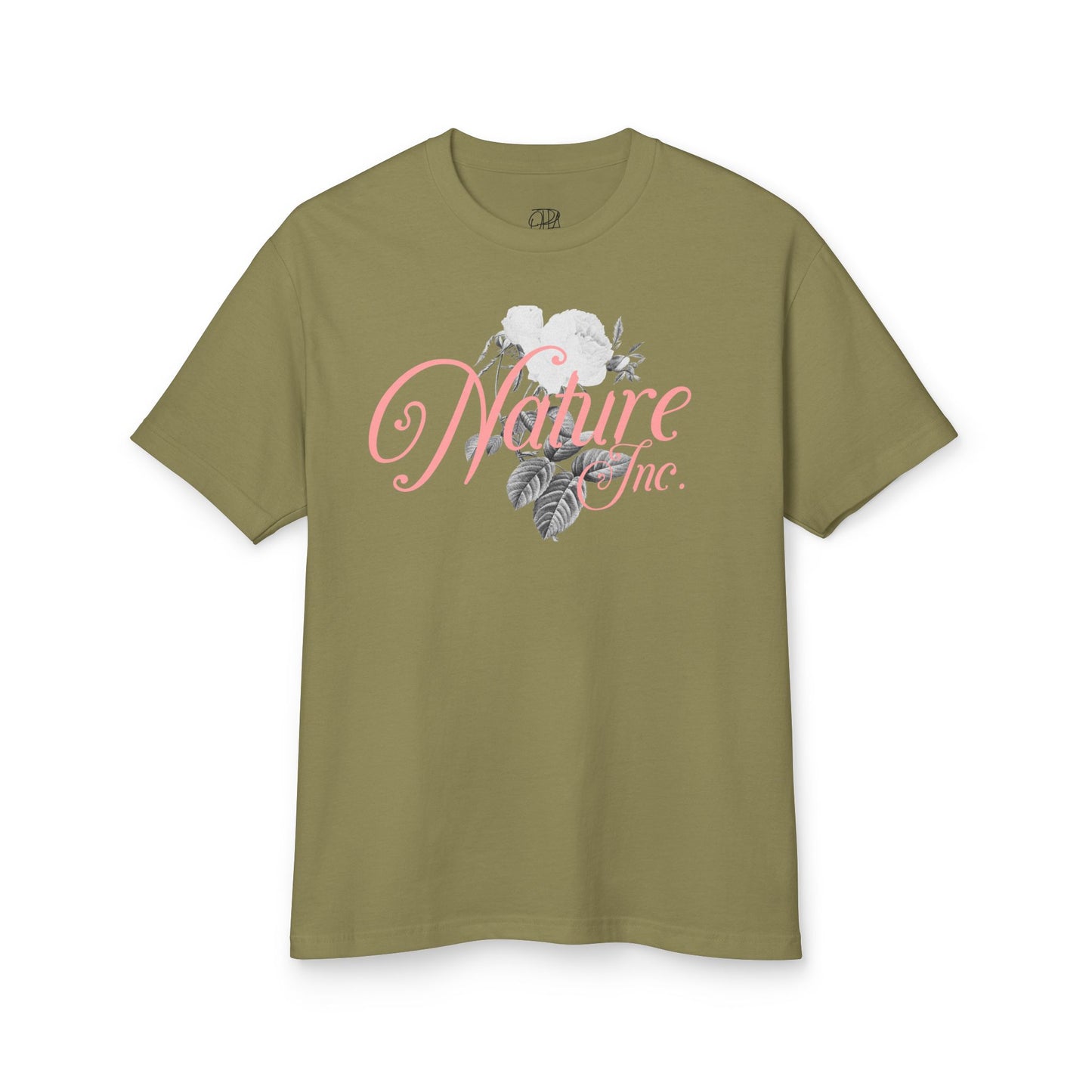Oppa Nature Inc. Flower Unisex Heavyweight Cotton Graphic Tee