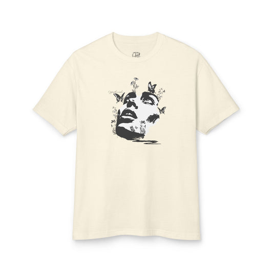 Oppa Butterfly Dream Unisex Heavyweight Cotton Graphic Tee
