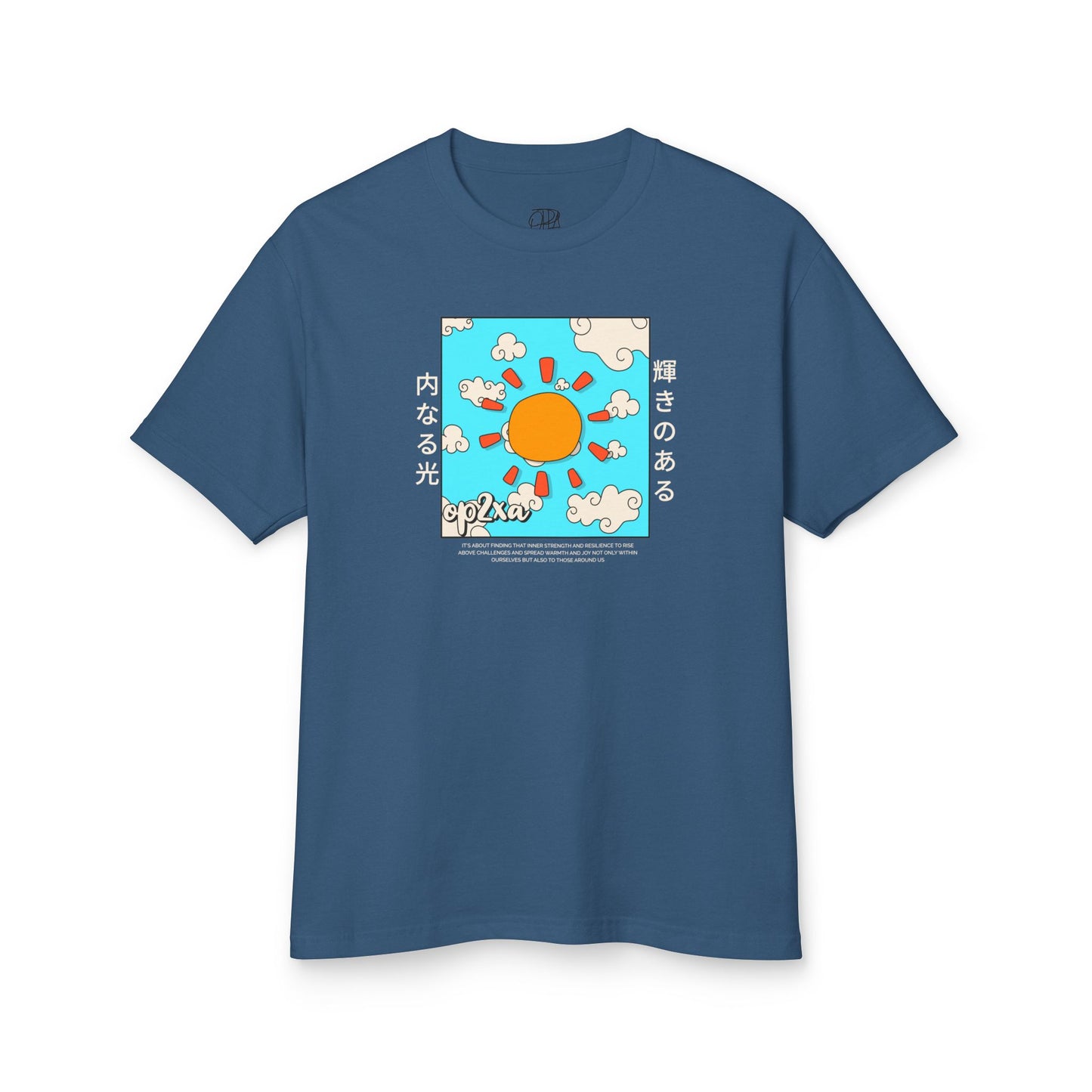 Oppa Japanese Sun Unisex Heavyweight Cotton Graphic Tee