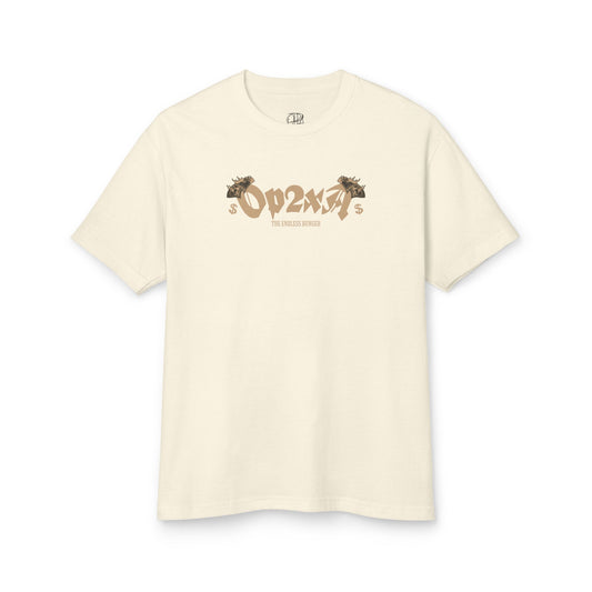 Oppa Vintage Greed Angel Unisex Heavyweight Cotton Graphic Tee